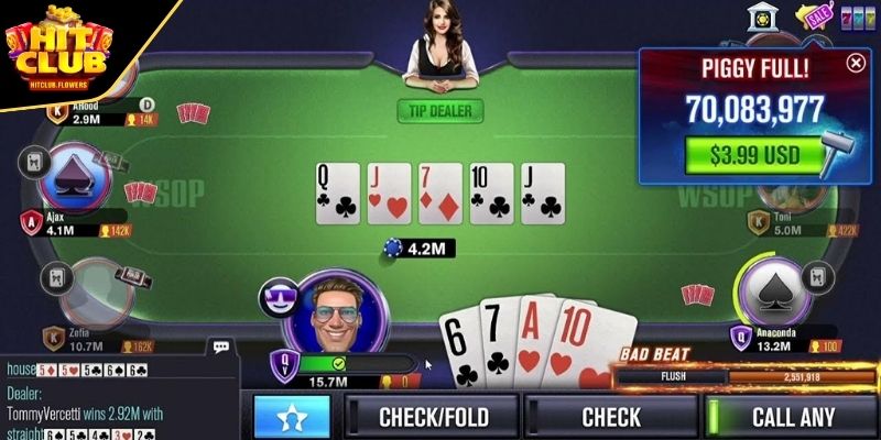 Đảm bảo pot nhỏ khi chơi Poker